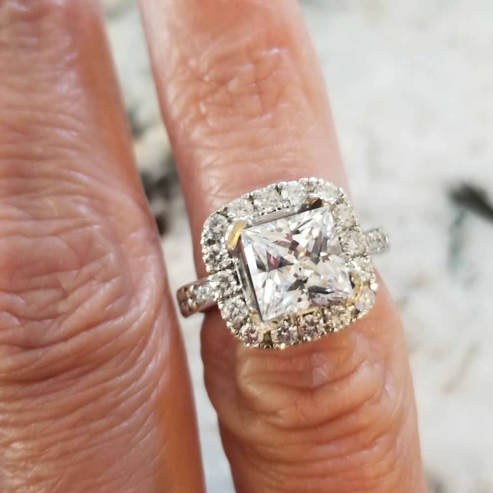 *Stone Only* - 7mm Princess High Quality CZ